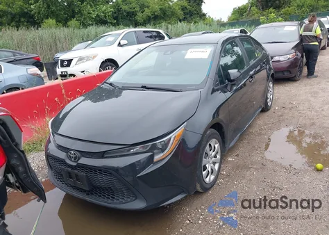 2021 Toyota Corolla Le из США, поврежденный, VIN 5YFEPMAE3MP234129